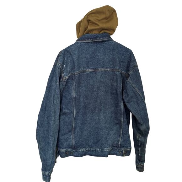 Eagle Ridge Denim Jean Large Men's Outfitter Jacket Liner Grunge Retro READ - Picture 2 of 10